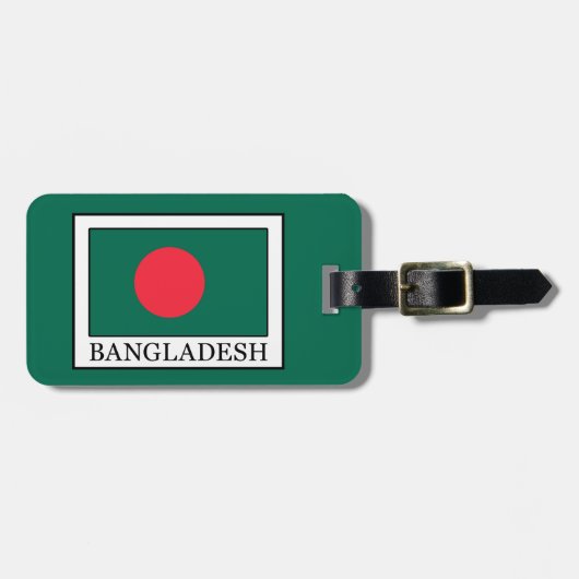 Bangladesh Bagagelabel (Voorkant horizontaal)