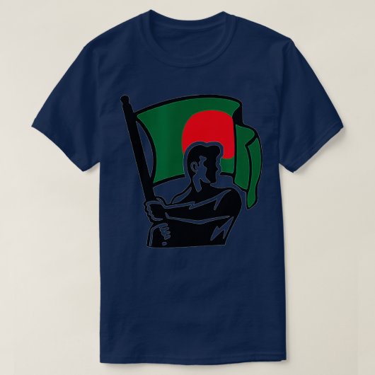 Bangladesh Bangla Bengali Independence Victory Day T-shirt (Design voorkant)