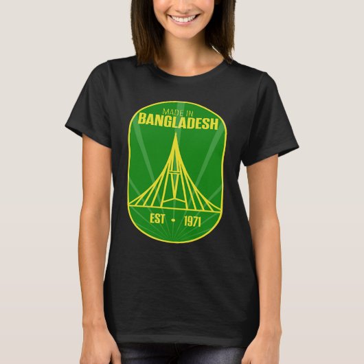 Bangladesh Bangla Bengali Independence Victory Day T-shirt (Voorkant)