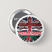Bangladesh Bangladesh UK Brits Ronde Button 5,7 Cm (Voorkant /achterkant)