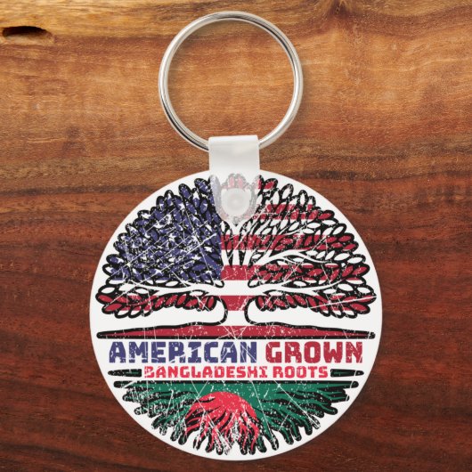Bangladesh Bangladeshi US American USA United Sleutelhanger (Achterkant)