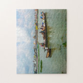 Bangladesh bootvluchtelingen. legpuzzel (Verticaal)