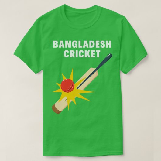 Bangladesh Cricket T-shirt (Design voorkant)