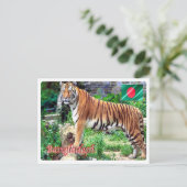 Bangladesh - De Royal Bengal Tigeri - Briefkaart (Staand voorkant)