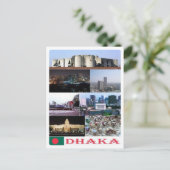 Bangladesh - Dhaka - Briefkaart (Staand voorkant)