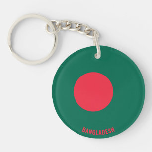 Bangladesh Flag charming Patriotic Sleutelhanger