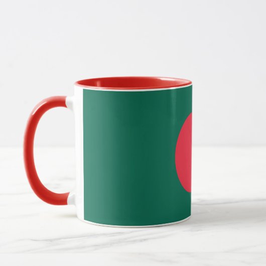 Bangladesh Flag Design – Proud Heritage Gift Mug Mok (Links)