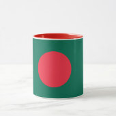 Bangladesh Flag Design – Proud Heritage Gift Mug Mok (Midden)