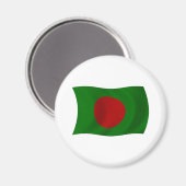 Bangladesh Flag Magnet (Voorkant / Achterkant)