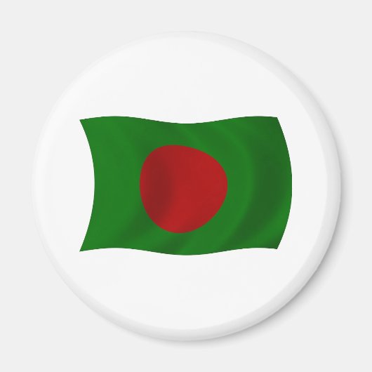 Bangladesh Flag Magnet (Voorkant)