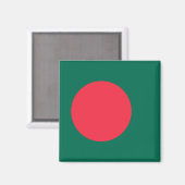 Bangladesh Flag Magnet (Voorkant / Achterkant)