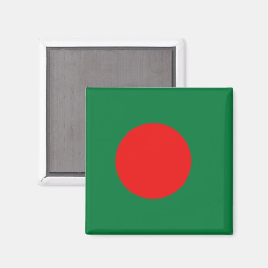 Bangladesh Flag Magnet (Voorkant / Achterkant)