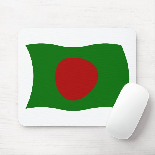 Bangladesh Flag Mousepad Muismat (Met muis)