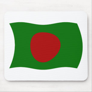 Bangladesh Flag Mousepad Muismat