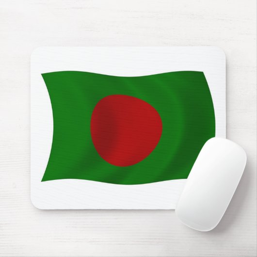 Bangladesh Flag Mousepad Muismat (Met muis)