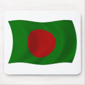 Bangladesh Flag Mousepad Muismat (Voorkant)