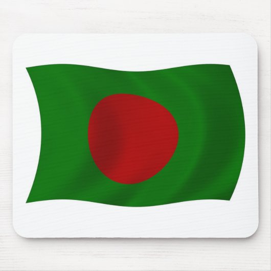 Bangladesh Flag Mousepad Muismat (Voorkant)