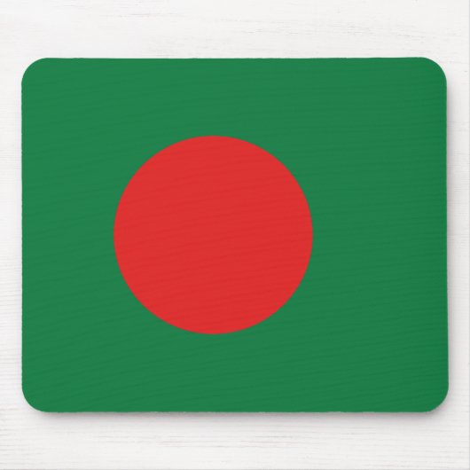 Bangladesh Flag Mousepad Muismat (Voorkant)