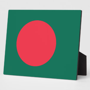 Bangladesh Flag Plaque Fotoplaat