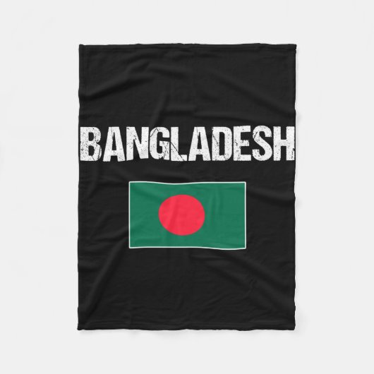 Bangladesh  fleece deken (Voorkant)