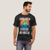 Bangladesh Is Calling And I Must Go, Rainbow Mouta T-shirt (Voorkant volledig)