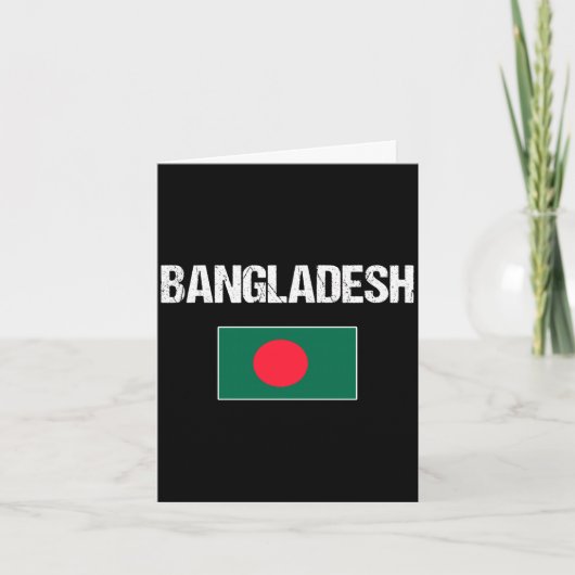 Bangladesh kaart (Voorkant)