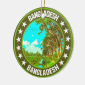 Bangladesh Keramisch Ornament (Links)