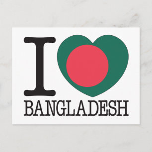 Bangladesh Love v2 Briefkaart
