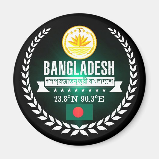 Bangladesh Magneet (Voorkant)