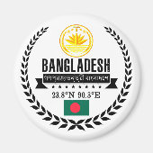 Bangladesh Magneet (Voorkant)