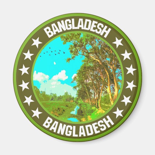 Bangladesh Magneet (Voorkant)