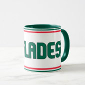 Bangladesh National Flag Patriotic Coffee Mok (Voorkant rechts)