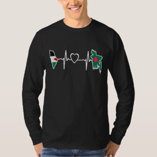 Bangladesh Palestina Vlag Bengalese Palestijn T-shirt