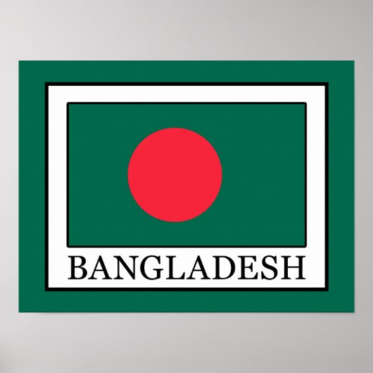 Bangladesh Poster (Voorkant)