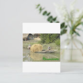 Bangladesh-Reisboot Briefkaart (Staand voorkant)