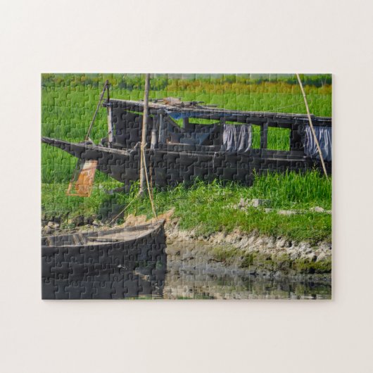 Bangladesh River Boats. Legpuzzel (Horizontaal)