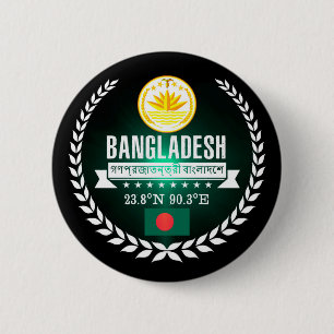 Bangladesh Ronde Button 5,7 Cm