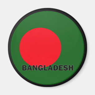 Bangladesh Roundel kwaliteitsvlag Magneet