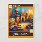 Bangladesh |  schilderij briefkaart (Voorkant)