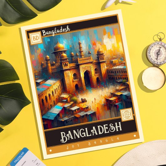 Bangladesh |  schilderij briefkaart