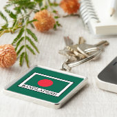 Bangladesh Sleutelhanger (Zijkant)