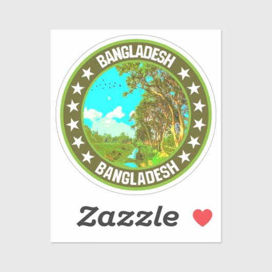 Bangladesh Sticker (Vel)
