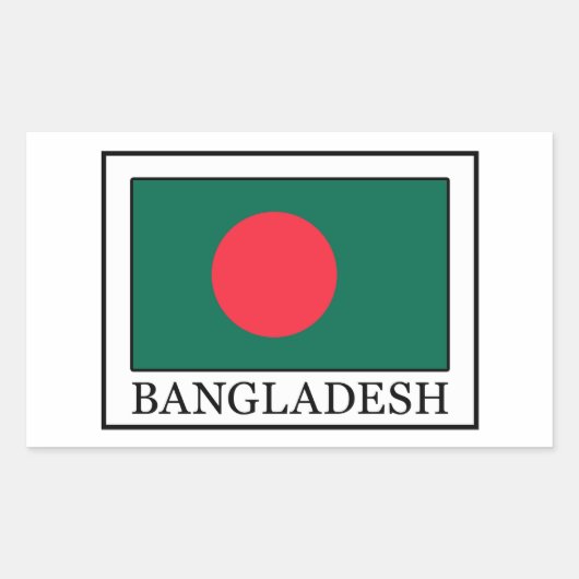 Bangladesh sticker (Voorkant)