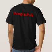 Bangladesh T-shirt (Achterkant)