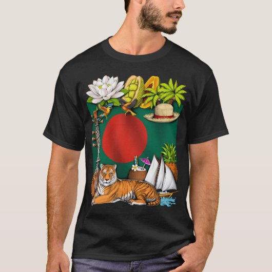 Bangladesh T-shirt (Voorkant)