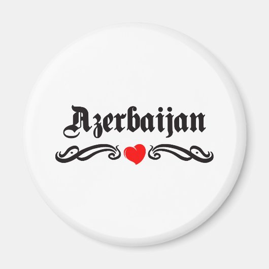 Bangladesh Tattoo stijl Magneet (Voorkant)