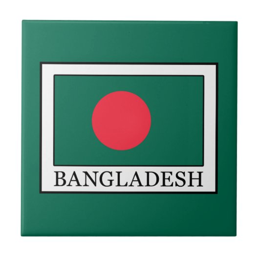 Bangladesh Tegeltje (Voorkant)