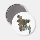 Bangladesh-Tiger Magnet (Voorkant / Achterkant)