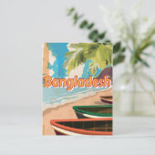 Bangladesh  vakantie-Poster Briefkaart (Staand voorkant)