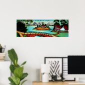 Bangladesh Village Poster (Thuiskantoor)